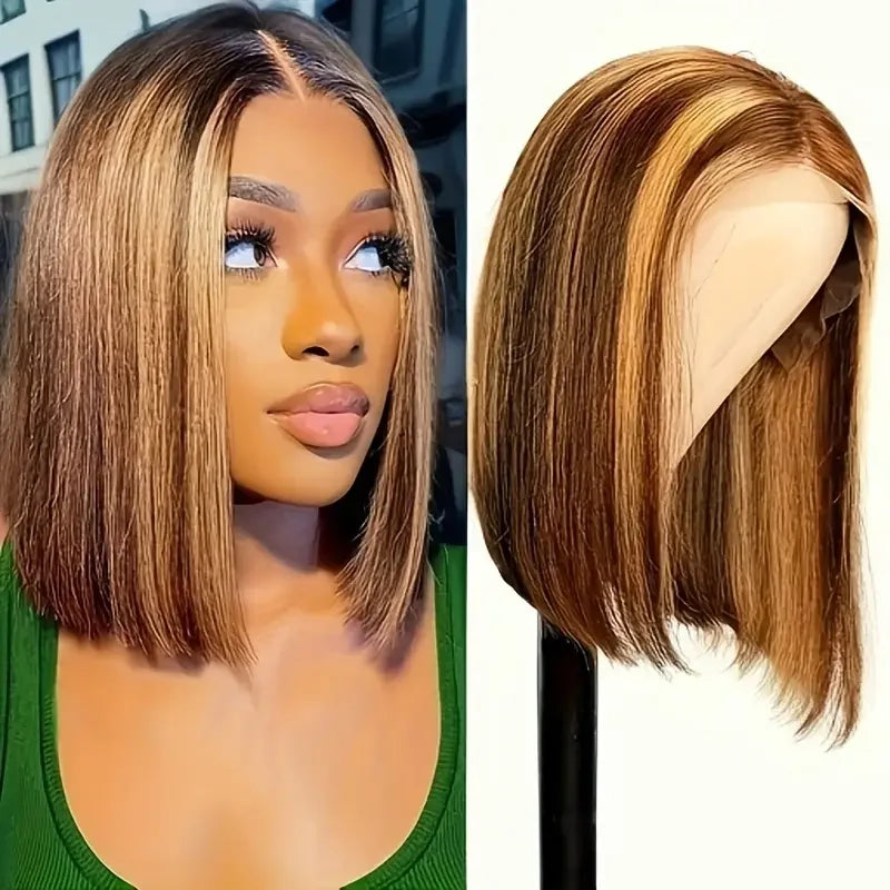 100% Human Hair Wigs Lace Frontal