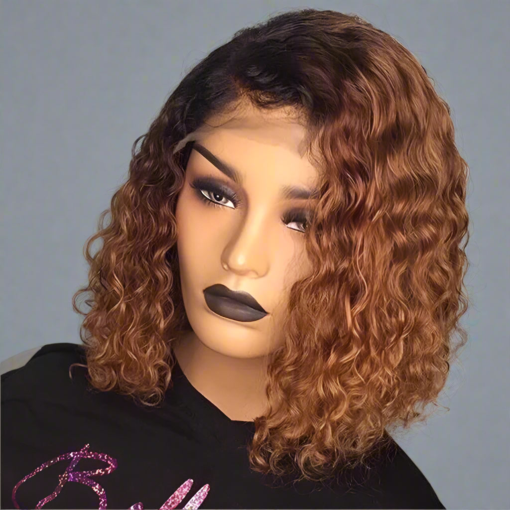 Deep Curly Short Curly Bob Wig