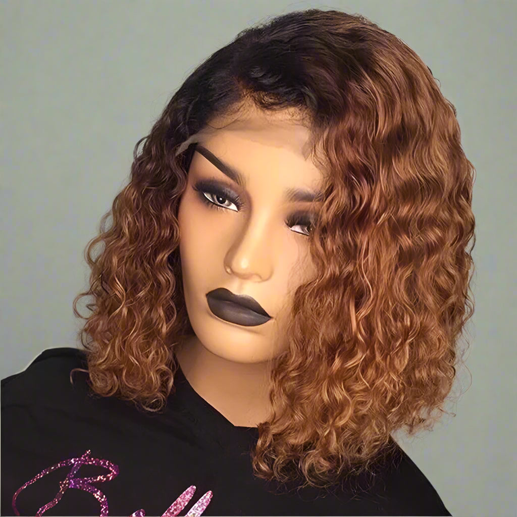 Deep Curly Short Curly Bob Wig for Women