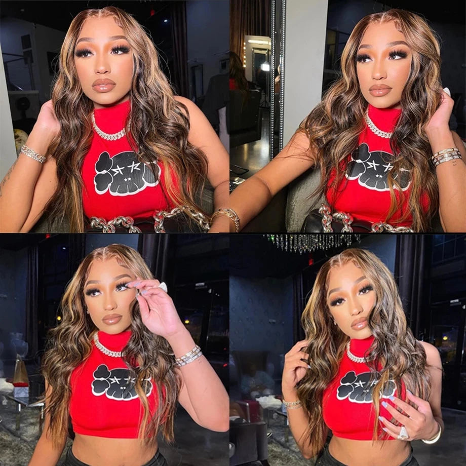 Lace Frontal Wigs Body Wave Wig Brazilian Hair