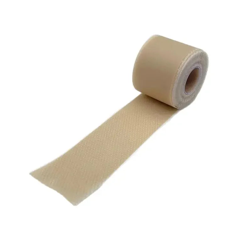 Wig Adhesive Tape Lace Wig Grids Silicone Lace Tape Healer Breathable Wig Knots Healer Hair Tape Non-Slip Silicone Scar wig glue