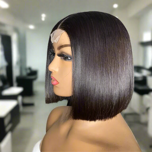 Chocolate Brown Straight Bob Wigs