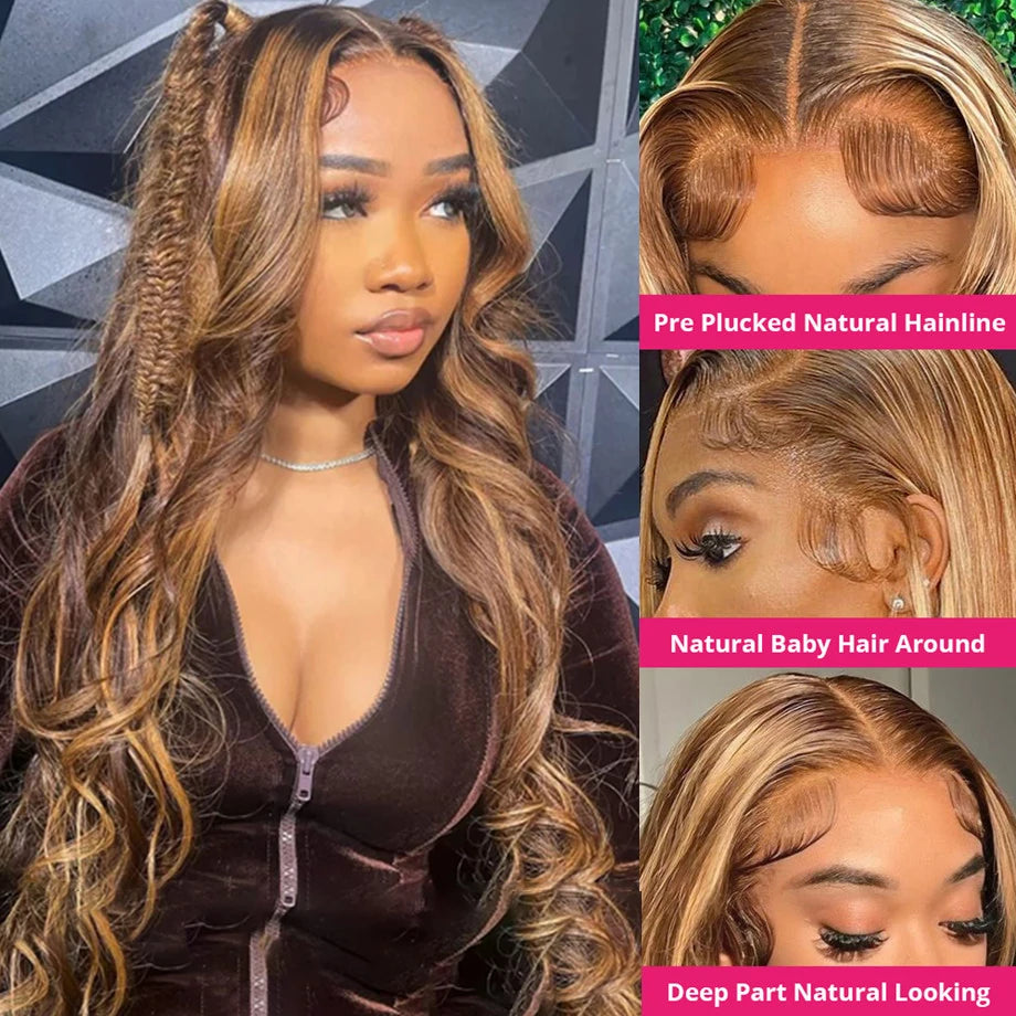 Human Hair Body Wave Human Hair Wigs Brazilian