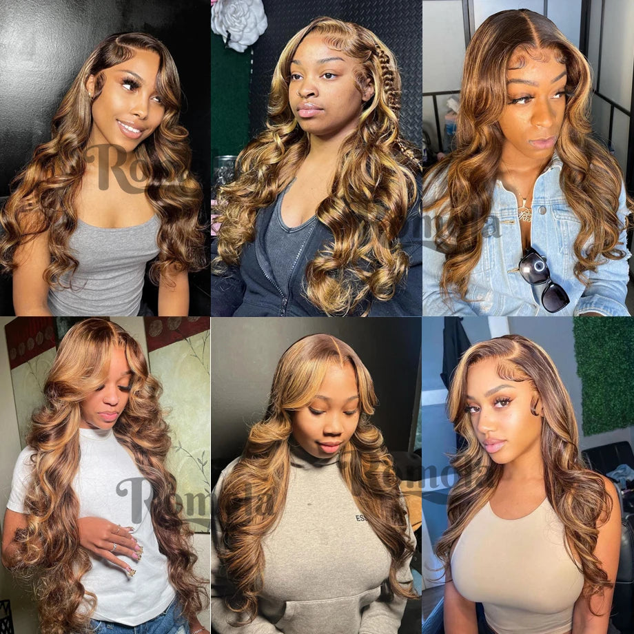 Human Hair Body Wave Human Hair Wigs Brazilian