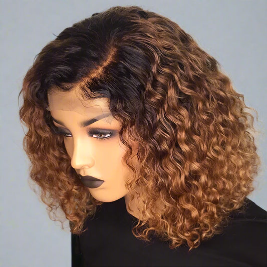 Deep Curly Short Curly Bob Wig