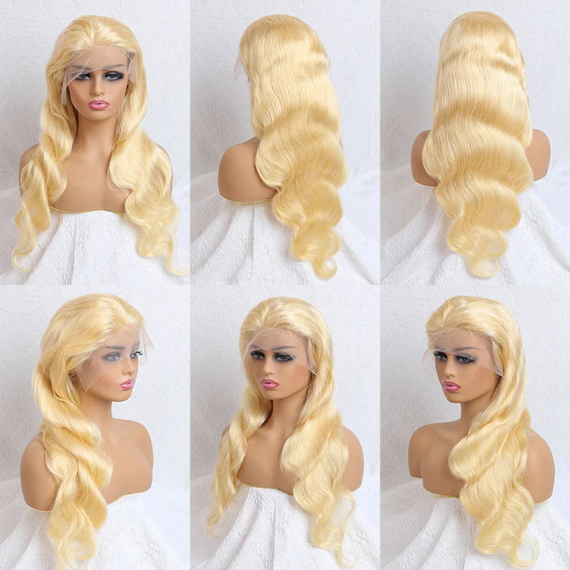 Pre plucked Brazilian Lace Front Human Hair Wig