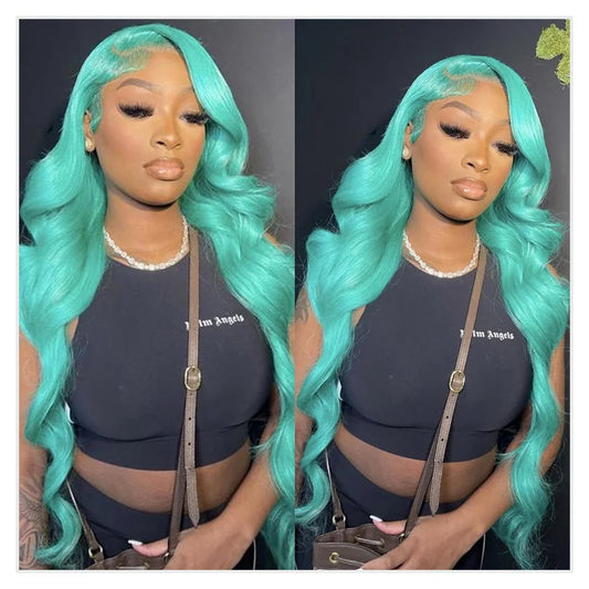 Body Wave Human Hair Wigs Lace Frontal