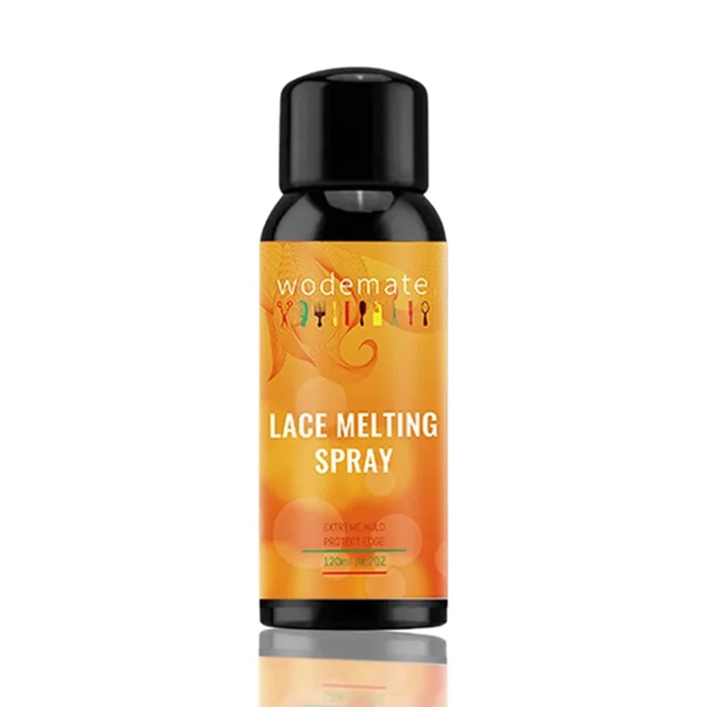 Melting Spray for Lace Wig Long Lasting Invisible Lace Melting Spray Quick Drying Melt Band Wigs Accessories 120ml