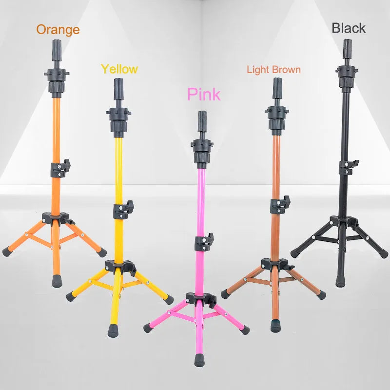 57cm Wig Stand Tripod Mannequin Head Stand Wig Stand Tripod Wig Head Stand Mannequin Head Adjustable