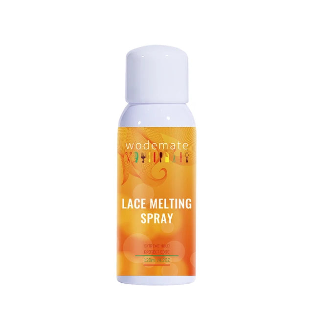 Melting Spray for Lace Wig Long Lasting Invisible Lace Melting Spray Quick Drying Melt Band Wigs Accessories 120ml