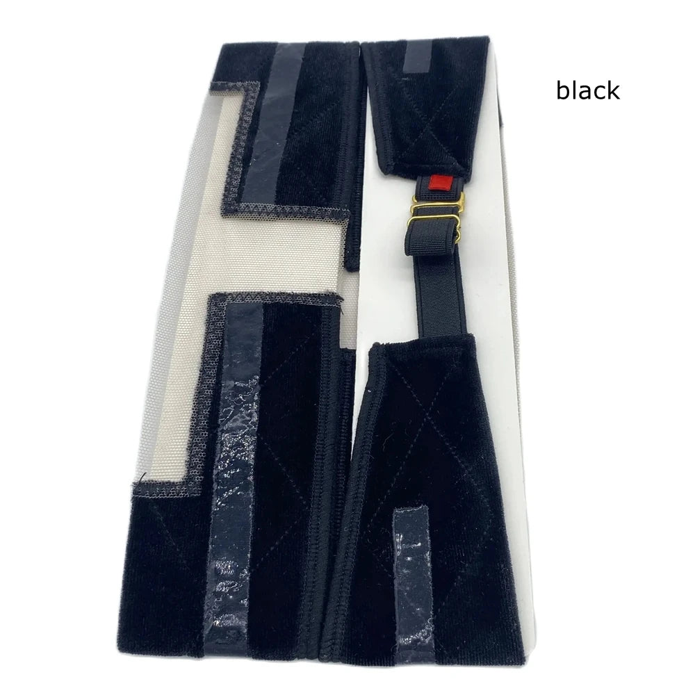 Lace Wig Grip Non-slip Soft Velvet Women Wig Grips Headband Women Velvet Wig Accessories Grip Scarf Headband Adjustable