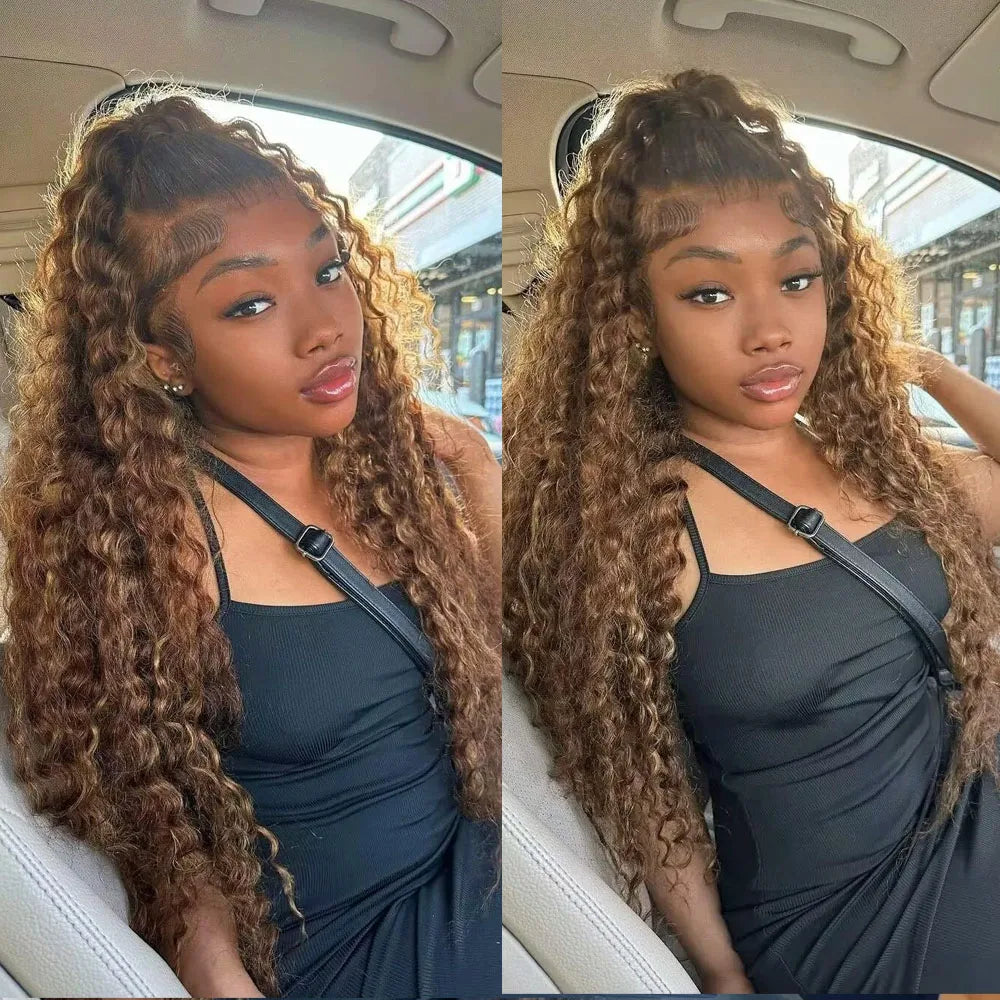 Invisible Strap Highlight 360 Full Hd Lace Front Wig