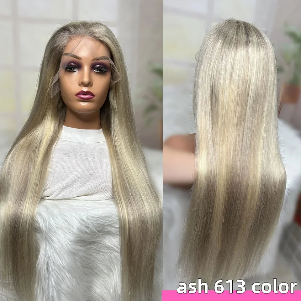 13x4 13x6 Wigs for Women Transparent Lace Front Wig Human Hair Preplucked